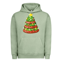 Pigment Oil Green green chocolate christmas cookie cake Urban Hoodie - FaDigitalArtStudio