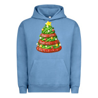 Pigment Pebble Blue green chocolate christmas cookie cake Urban Hoodie - FaDigitalArtStudio