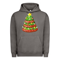 Pigment Tornado green chocolate christmas cookie cake Urban Hoodie - FaDigitalArtStudio