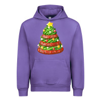 Tulip green chocolate christmas cookie cake Urban Hoodie - FaDigitalArtStudio