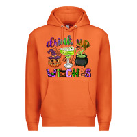 Carrot drink up witches Premium Hoodie - CowGirlArtShop