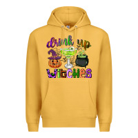 Mustard drink up witches Premium Hoodie - CowGirlArtShop