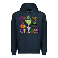 Navy drink up witches Premium Hoodie - CowGirlArtShop