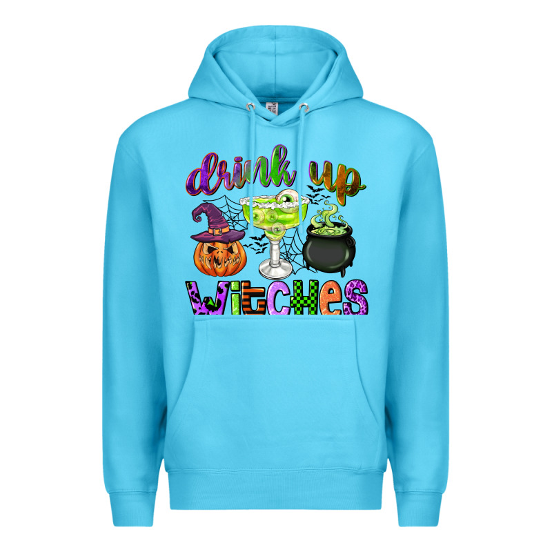 Drink Up Witches Premium Hoodie by CowGirlArtShop | Teevron