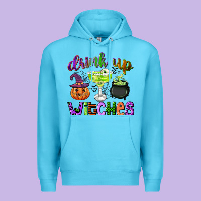 Drink Up Witches Premium Hoodie Designed By Cowgirlartshop