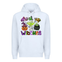 White drink up witches Premium Hoodie - CowGirlArtShop