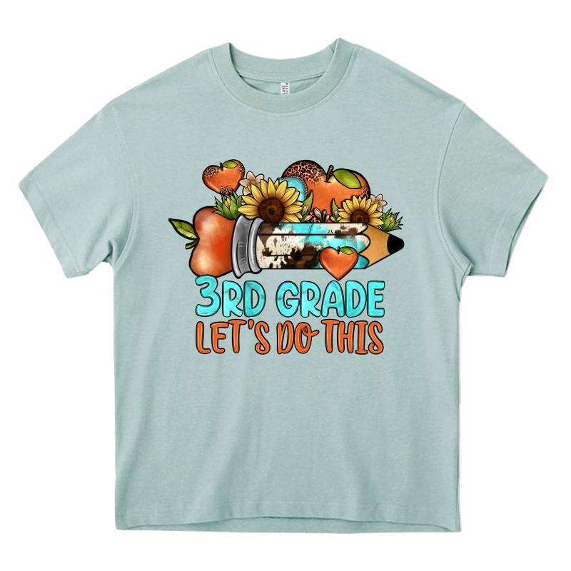 3rd Grade Let's Do This Heavy Core Tee by JahusDesignShop | Teevron