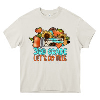 Cream 3rd grade let's do this Heavy Core Tee - JahusDesignShop