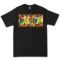 Black juneteenth licence plate template Premium Tee - Artiststas