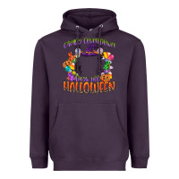 Plum candy countdown days till halloween Heavyweight Hoodie - CowGirlArtShop