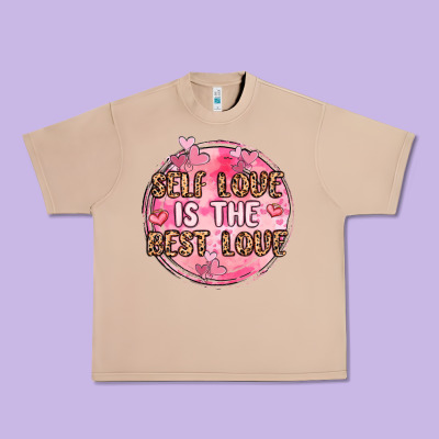 Self Love Is The Best Love Urban Heavy Tee Designed By Maliassmallbusiness