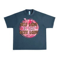 Midnight Navy self love is the best love Urban Heavy Tee - MaliasSmallBusiness