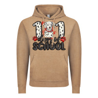 Vintage Coffee 101 days of school Vintage Hoodie - MaliasSmallBusiness