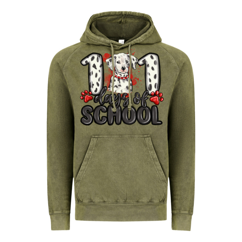 101 Days Of School Vintage Hoodie by MaliasSmallBusiness | Teevron