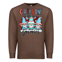 Chestnut chillin with my gnomies Premium Sweatshirt - CowGirlArtShop
