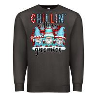 Smoke chillin with my gnomies Premium Sweatshirt - CowGirlArtShop