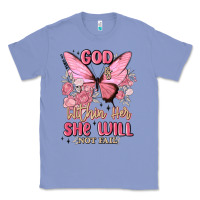 Colony Blue god is within her she will not fail Classic Tee - MaliasSmallBusiness