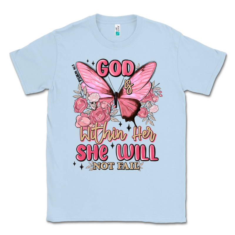 God Is Within Her She Will Not Fail Classic Tee by MaliasSmallBusiness | Teevron