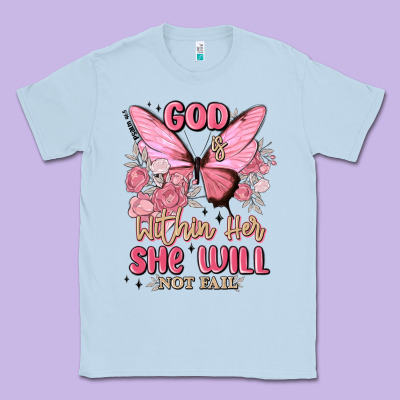 God Is Within Her She Will Not Fail Classic Tee Designed By Maliassmallbusiness