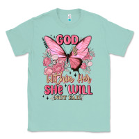 Seafoam god is within her she will not fail Classic Tee - MaliasSmallBusiness