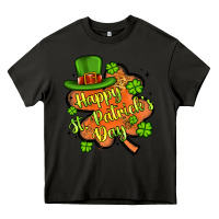 Asphalt happy st patrick s day shamrock Heavy Core Tee - Artiststas