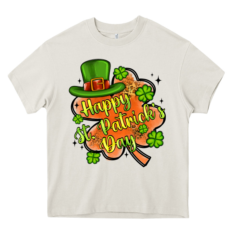 Happy St Patrick S Day Shamrock Heavy Core Tee by Artiststas | Teevron