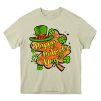 Mossy happy st patrick s day shamrock Heavy Core Tee - Artiststas