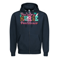 Navy Pediatric Nurse Practitioner Zipper Hoodie - texasbilliewilder