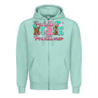 Seafoam Pediatric Nurse Practitioner Zipper Hoodie - texasbilliewilder