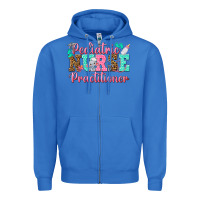 True Royal Pediatric Nurse Practitioner Zipper Hoodie - texasbilliewilder