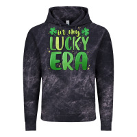 Cloud Black in my lucky era st. patrick's day Vintage Hoodie - MaliasSmallBusiness