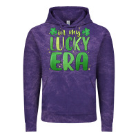 Cloud Purple in my lucky era st. patrick's day Vintage Hoodie - MaliasSmallBusiness