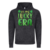 Vintage Black in my lucky era st. patrick's day Vintage Hoodie - MaliasSmallBusiness