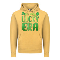 Vintage Mustard in my lucky era st. patrick's day Vintage Hoodie - MaliasSmallBusiness