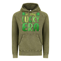 Vintage Olive in my lucky era st. patrick's day Vintage Hoodie - MaliasSmallBusiness