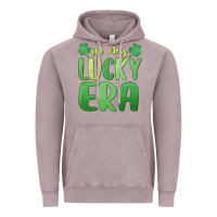 Vintage Zinc in my lucky era st. patrick's day Vintage Hoodie - MaliasSmallBusiness