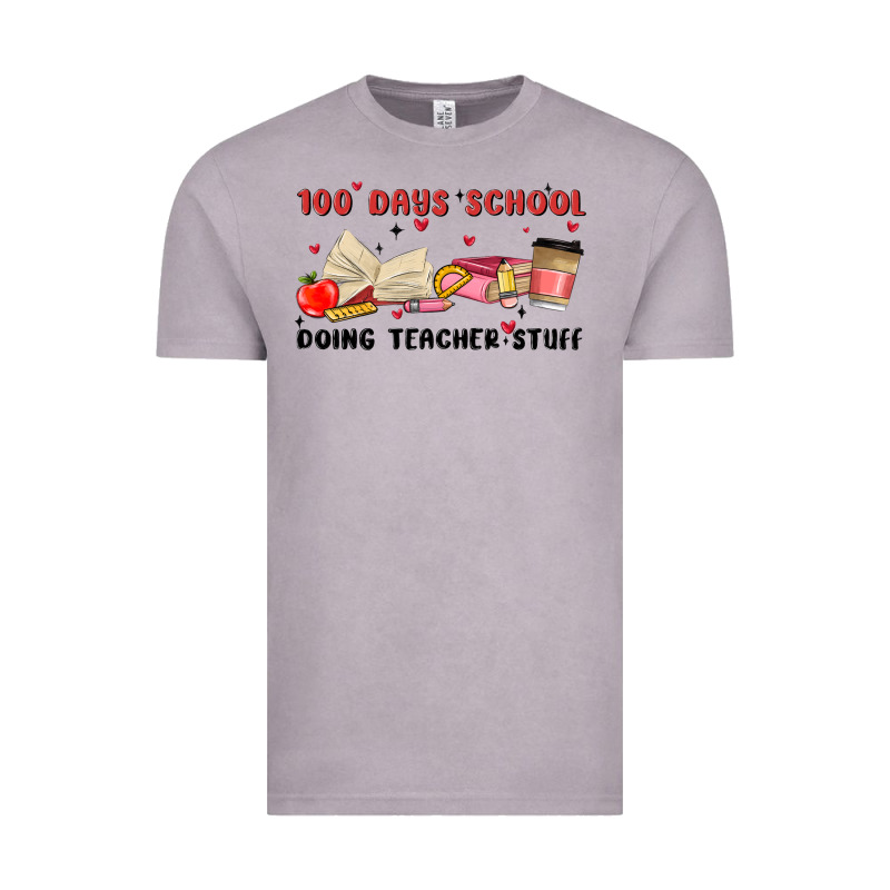 100 Days School Vintage Tee by MaliasSmallBusiness | Teevron