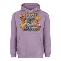Lavender stressed blessed pumpkin spice obsessed Heavyweight Hoodie - CowGirlArtShop