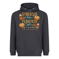 Smoke stressed blessed pumpkin spice obsessed Heavyweight Hoodie - CowGirlArtShop