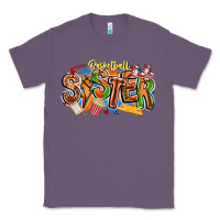 Lavender basketball sister Classic Tee - CowhideDigitalArt