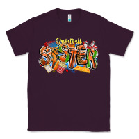 Plum basketball sister Classic Tee - CowhideDigitalArt
