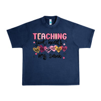 Navy teaching sweet hearts Urban Heavy Tee - MaliasSmallBusiness