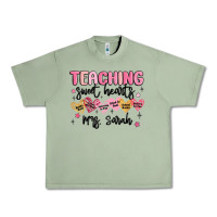 Oil Green teaching sweet hearts Urban Heavy Tee - MaliasSmallBusiness