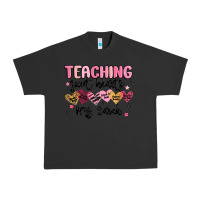 Pigment Black teaching sweet hearts Urban Heavy Tee - MaliasSmallBusiness