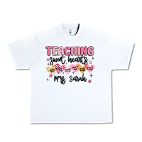 White teaching sweet hearts Urban Heavy Tee - MaliasSmallBusiness