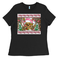 Black pink skeleton  christmas Ladies Tee - AdoDesignShop