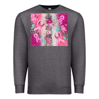 Charcoal Heather warrior Premium Sweatshirt - CowGirlArtShop
