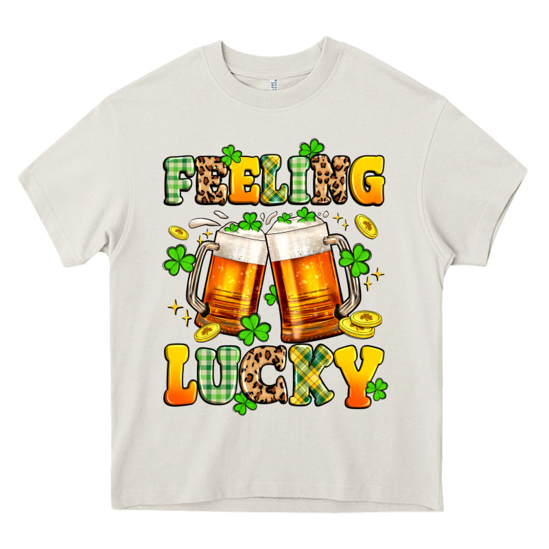 Feeling Lucky Heavy Core Tee by Artiststas | Teevron