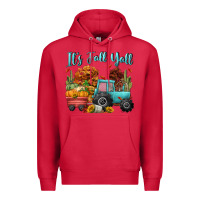 Cardinal its fall yall Premium Hoodie - CowGirlArtShop