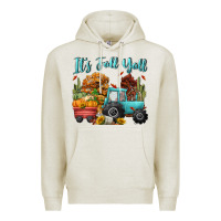 Oatmeal Heather its fall yall Premium Hoodie - CowGirlArtShop